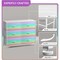 Sorbus 6 Drawers Dresser- Storage Unit with Steel Frame, Wood Top, Fabric Bins - for Bedroom, Closet, Office and more